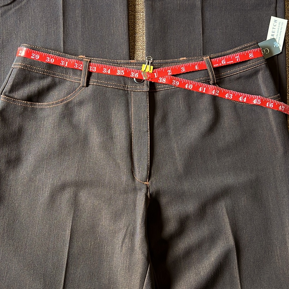 Chocolate Brown Denim Pant - Picture 3 of 12